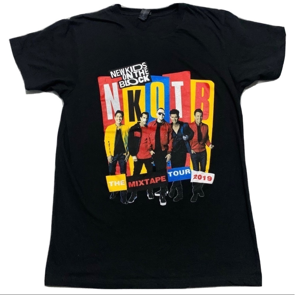 New Kids On The Block Tour Concert Tee Size Small